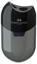 FABER CASTELL dvojitá brúska, oválna, čierna