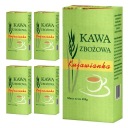 Kujawianka Cereálna káva bez kofeínu, natural, tradičná Delecta 5x200g