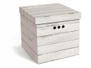 ozdobný box na odevy BOARD GREY MM