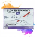 A4 PAPIER BIELY BLOK PRE DETI NA KRESLENIE BLOK
