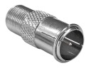 QuickF/wt-F/gn 75Ohm RF anténny adaptér