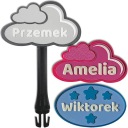 KAJAWIS Cloud topper pre rotačný triedič, sivý NAME CHILD ECO