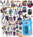 UMÝVAJÚCE DOČASNÉ TETOVANIE PRE DETI LIONEL MESSI ORIGINÁLNE DIZAJNY