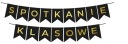 Banner Vlajky Nápis TRIEDA STRETNUTIE Dekorácia