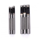 DIEROVAČKY PRE DIERKY DO KOŽE 3-8MM SADA 6 ks KD11201