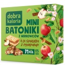 tyčinka BEZ CUKRU Mini jablkový koláč 102g. DOBRÉ KALÓRIE