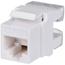 Keystone Modul RJ-45 LAN zásuvka CAT.5E biela