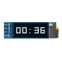 OLED displej 0,91 palca 128x32 I2C biely