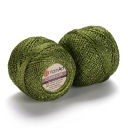 Kovová šnúra Camellia Yarn Art green420