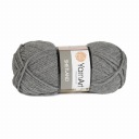 100g priadza 30% vlna Shetland YA sivá 530