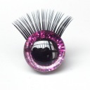 Oči s 20mm fialovými mihalnicami pre maskotské hračky PAIR