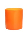 PC pohár nádoba na nalievanie sviečok 280 ml oranžová ORANŽOVÁ - 1 ks.