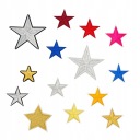 STARS TERMO záplaty nažehľovačky SADA 14 ks