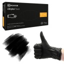 Rukavice nitrilové BLACK MERCATOR NITRYLEX čierne AQL 1,5 100 ks veľkosť XS