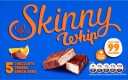 1x100g SKINNY WHIP Pomarančové čokoládové tyčinky UK