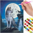 Diamantové vyšívanie WOLF Diamantový obraz WOLVES SET