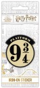 Nažehľovacia záplata Harryho Pottera Platforma 9 3/4
