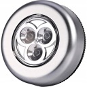 SAMOLEPIACA DOTYKOVÁ LAMPA, NA BATÉRIU, 3 LED diódy