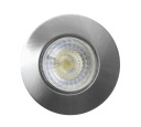 OZÓNOVÁ OKRUHÁ HALEGÉNOVÁ LAMPA, MATNÝ NIKEL, STROP