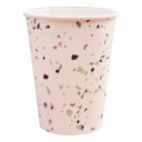 TERRAZZO TERRAZICO PAPIEROVÝ hrnček 8 KS 250 ML