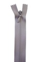 Vnútorný tkaný zips C3 25 cm Šedý