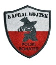 Wojtek Niedźwiedź nášivka na suchý zips