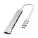 USB HUB TYP C 3.0 PORTOVÝ ROZDELOVACÍ ADAPTÉR 4xUSB