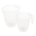 PLASTOVÝ DŽBÁN S ODMEROU A HRDLOVOU RÚČKOU 500 ml SO SCHÉMOU KUCHYNE