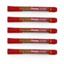 PENTEL N850 PERMANENTNÝ ZNAČOVAČ okrúhly ČERVENÝ
