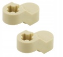 LEGO Crankset komponent 2854 tan - 2 ks