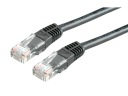 PatchCord UTP CAT 5e LAN LAN kábel 1m čierny