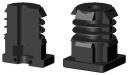 Plastová vložka 30x30mm, stena 1,5-2mm, M10