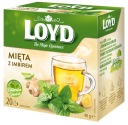Zdravý bylinkový čaj Mätový so zázvorom Prírodné zložky 20 T. LOYD