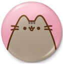 Pusheen Kitten štipček Značkové štipce 2,5 cm pre deti