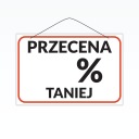 Laminovaný nápis A5 ZĽAVA % ZĽAVA