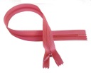 40cm skrytý zips + jazdca PINK PINK