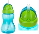 HRNKOVÁ FĽAŠA S TUBÍKOU 270 ML 12M+ MIX FARBY CANPOL