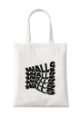 NÁKUPNÁ TAŠKA WALLS DÁMSKA BIELA ​​PLÁTNA