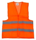 ORANŽOVÁ REFLEXNÁ VÝSTRAŽNÁ VESTA L2V