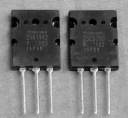 2SC5200 2SA1943 TOSHIBA PÁR 230V 15A 150W; TO264 ORIGINÁL