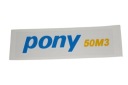 NÁLEPKY ROMET MOTOR BIKE PONY 50M3 KRYT