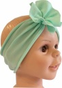 Turban čelenka pre dievčatá, mätová, mix