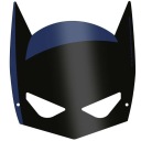 Superhrdinská licencia x8 na papierové masky BATMAN DC