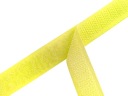 Krajčírsky suchý zips 20 mm na šitie, sada, suchý zips bez lepidla, ŽLTÉ
