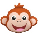 Fóliová dekorácia BALÓN MONKEY ZVIERATÁ džungľa