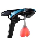 BICYKLOVÁ LAMPA SRDCE VAJÍČKA SILIKÓNOVÁ LED zadná