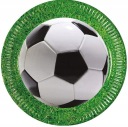 Papierové taniere na futbal, 8 kusov