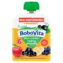BoboVita Banánová pena s čučoriedkami a čiernymi ríbezľami po 6 mesiacoch 80 g