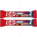KitKat Chunky Duo Wafer tabuľková čokoláda 2x 64g