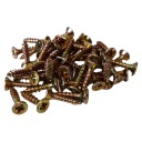 Skrutky 3,5x16 mm na nábytkové dosky - 100 kusov